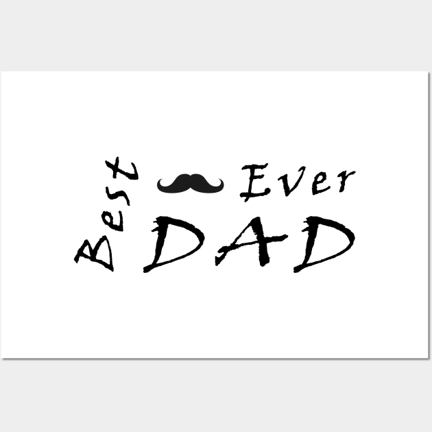 Best dad ever Wall Art by aboss